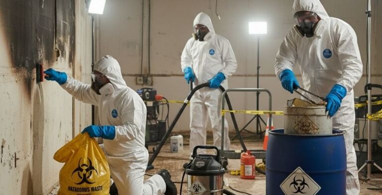 hazard cleanup