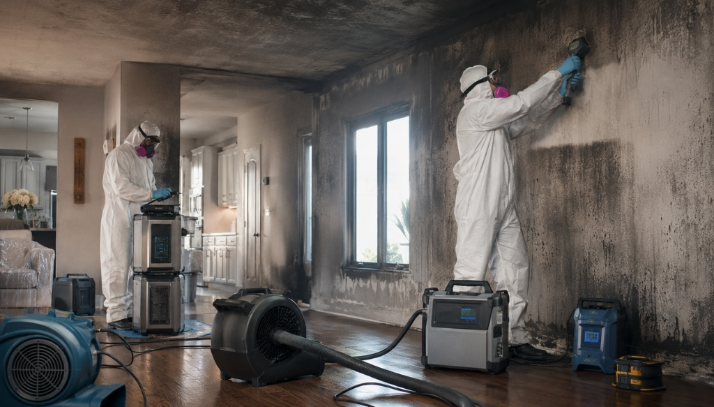 smoke damage restoration