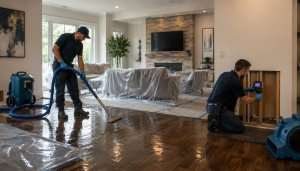 water damage restoration